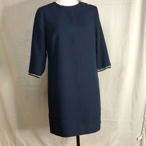 NWOT Banana Republic Navy Side-Stripe Shift